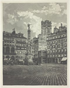 Pariisi, Place de Chatelet tekijältä Charles Nègre