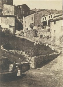 Street in Grasse, 1852. tekijältä Charles Nègre