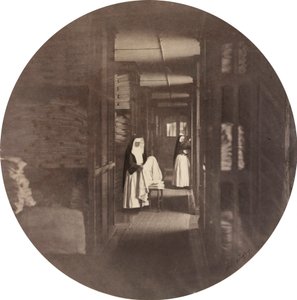Asile Impérial de Vincennes: liinavaatehuone, 1859 (kuva) tekijältä Charles Nègre
