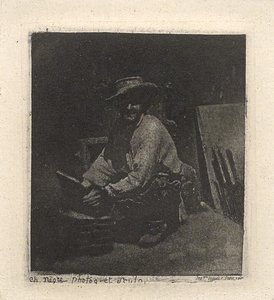 [The Crouching Mason] tekijältä Charles Nègre