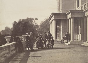 [Lord Brougham ja hänen perheensä, Cannes], 1862. tekijältä Charles Nègre