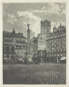 Pariisi, Place de Chatelet tekijältä Charles Nègre