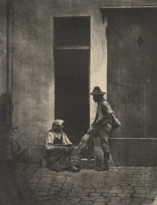 [Pifferari palaa kotiin]. tekijältä Charles Nègre