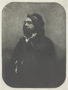 Theophile Gautierin muotokuva Nadarin mukaan tekijältä Charles Nègre