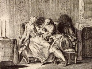 Pyhän Julianuksen rukous tekijältä Charles Nicolas Cochin