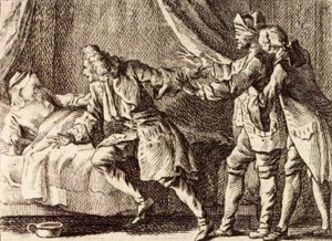 La Mandragore tekijältä Charles Nicolas Cochin