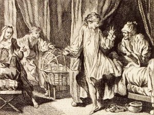 Le Berceau tekijältä Charles Nicolas Cochin