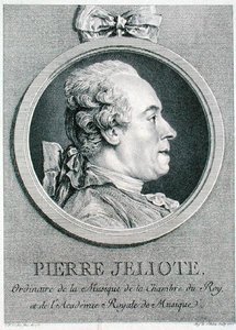 Pierre Jeliote (1713-97), kaiverrus Augustin de Saint-Aubin (1736-1807) 1771 (kaiverrus) tekijältä Charles Nicolas II (after) Cochin