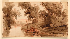 Isle of St. Denis tekijältä Charles Nicolas Ransonnette