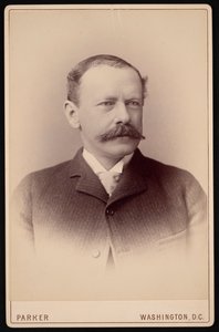 Tohtori James Milton Flintin muotokuva 1838-1919, 1887-1904.