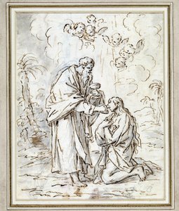 Mary Madeleinen viimeinen ehtoollinen (piirustus)