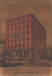 Brewster & Co. Coach Makers, 372 & 374 Broome St., n. 1860-70