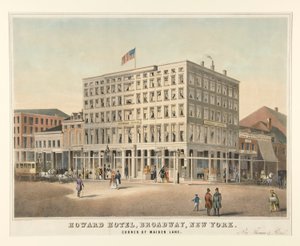 Howard Hotel, Broadway, New York tekijältä Charles Parsons