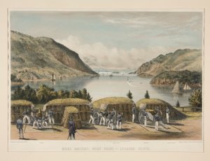 Siege Battery, West Point - Katse pohjoiseen tekijältä Charles Parsons