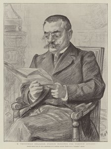 M Theophile Delcasse, Ranskan ulkoministeri