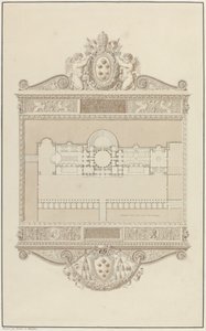 Villa Madama Roomassa tekijältä Charles Percier and Pierre François Léonard Fontaine