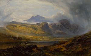 Llyn Crafnant, Moel Siabed in the Distance, North Wales tekijältä Charles Pettitt