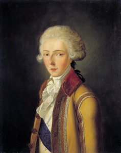 Louis Antoine Henri de Bourbon-Conden, Enghienin herttuan (1772-1804) muotokuva - kuvaa noin vuodelta 1788, ja hänellä on yllään "Conden talosta" peräisin oleva metsästysväri. Charles Rauchin (1791-1857) maalaus 1836. Dim. 0,65x0,54 m. - Louis-Antoin muoto tekijältä Charles Rauch