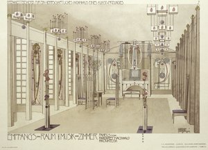 Musiikkihuoneen suunnittelu, n. 1901