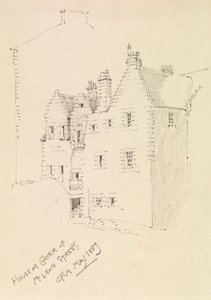 Talo Mcleod Streetin kulmassa tekijältä Charles Rennie Mackintosh