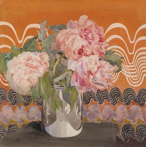 Pionit, noin 1920 tekijältä Charles Rennie Mackintosh