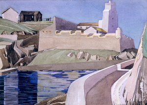 Majakka, 1927 (wc kynällä paperilla) tekijältä Charles Rennie Mackintosh