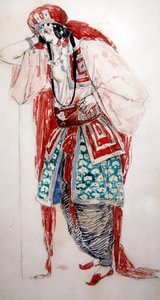 Itämainen puku tekijältä Charles Ricketts