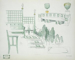 Yksityiskohdat istuimista ja pengerreistä 1900-luvun alusta, "Documents d