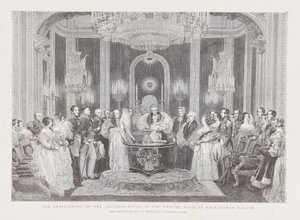 Kuninkaallisen prinsessa Victorian ristiäiset tekijältä Charles Robert Leslie