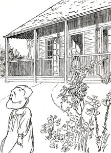 Uudisasukkaiden koti, 1912 tekijältä Charles Robinson