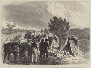Kadonneiden tutkimusmatkailijoiden, Hardingin, Panterin ja Goldwyerin jäänteiden löytäminen lähellä Lagrange Baytä Luoteis-Australiassa tekijältä Sir John Charles Robinson