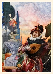 "Merkitse, kuinka yksi kieli, rakas aviomies toiselle, iskee kukin molemminpuolisella määräyksellä" teoksesta "Harmony and Melody" julkaisussa The Songs and Sonets of William Shakespeare tekijältä Charles Robinson