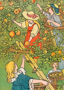 Hedelmän poimiminen, 1912