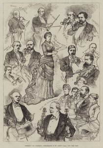 Rombergin lelusinfonia, esitys St James