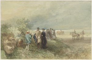 Zuiderzeen rannikolla tekijältä Charles Rochussen