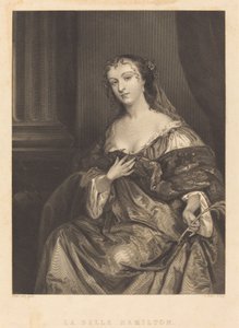 Kaunis Hamilton tekijältä Charles Rolls after Sir Peter Lely