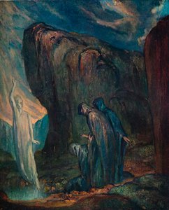 "Pyhät naiset ja ylösnousemuksen enkeli", 1910