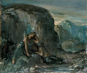 Enkeli lohdutti Tobiasta 1800-luvun lopulla