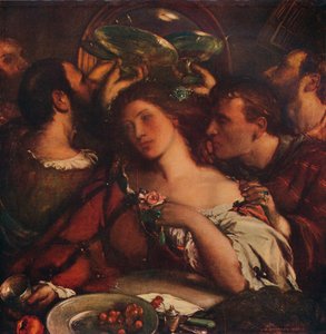 "Tibullus Delian talossa", 1900,