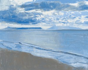 Muuttuva valo, 2014 (öljy kankaalle) tekijältä Charles Simpson