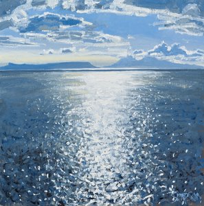 Eigg  Rum Evening, 2014 (öljy kankaalle)