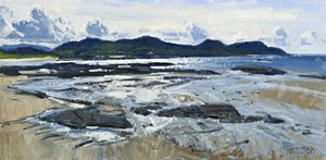 Laskuvesi, Portuairk, 2010 (öljy kankaalle) tekijältä Charles Simpson