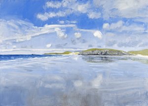 Luoteinen (Balnakeil), 2011 (öljy kankaalle) tekijältä Charles Simpson