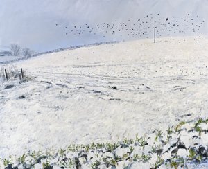 Talvivarikset, 2012 (öljy kankaalle) tekijältä Charles Simpson