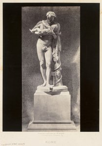 Silenus pitelee lasta Dionysosta, Louvre-museo, Pariisi, n. 1860-luku.