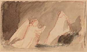 Opiskelu paneelille tekijältä Charles Sprague Pearce