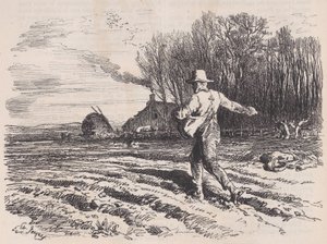 Scattering Seed, Le Magasin Pittoresque, toukokuu 1857.