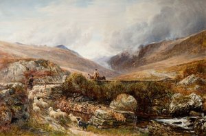 Lähellä Llanbedria, Barmouth, 1872.