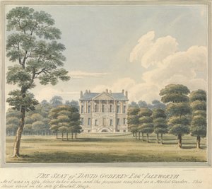 David Godfreyn kotipaikka, Isleworth, Middlesex
