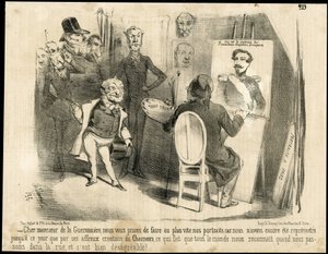 Charles Vernierin (? -1887) kuvitus Le Charivarissa tekijältä Charles Vernier